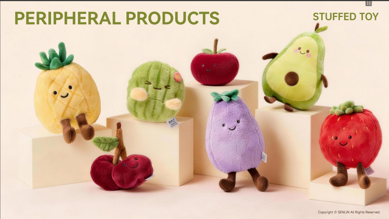 Peripheral Products — Stuffed Toy hoa quả