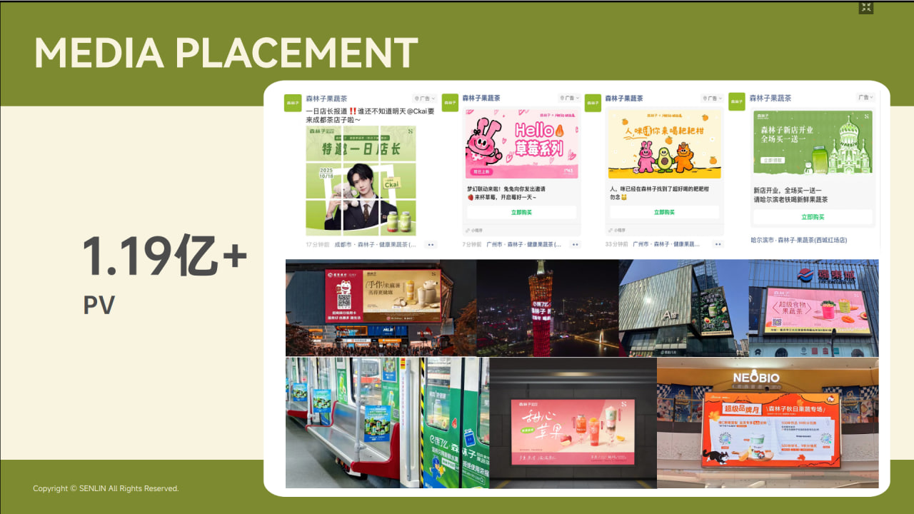 Media Placement — billboard, metro, TVC